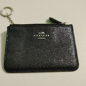 Coach coin keychain
